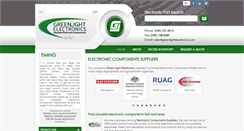 Desktop Screenshot of greenlightelectronics.com